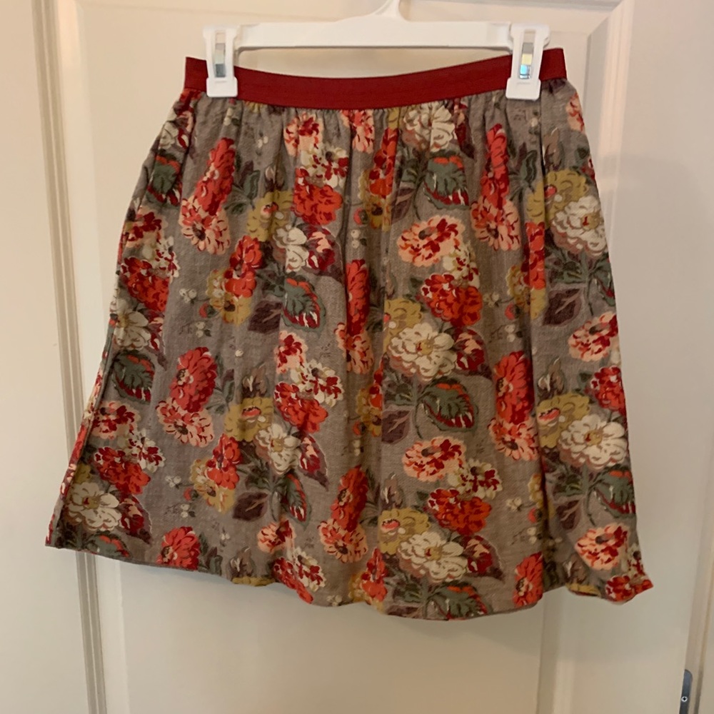 Cath Kidston Fall Floral Skirt